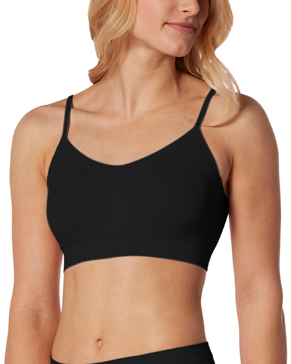 Denver Hayes Women's Perfect Fit Seamless Wire Free Comfort Bra with Lace